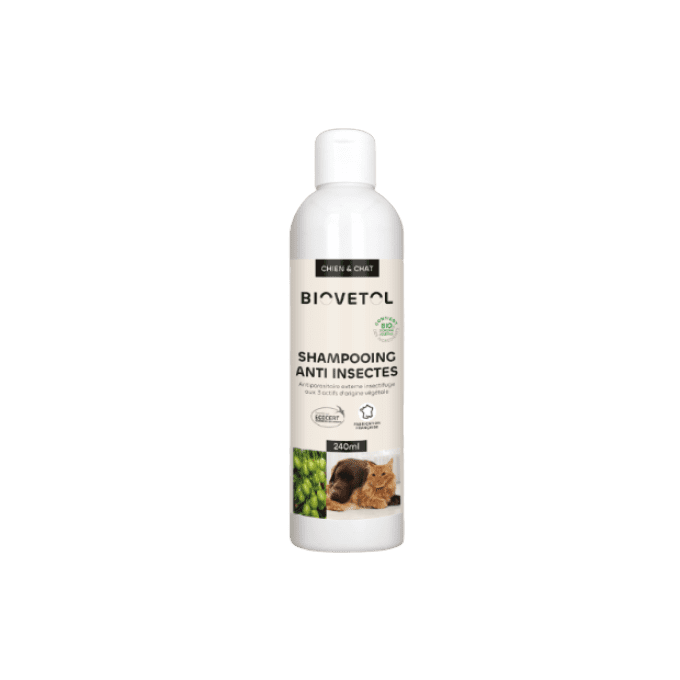 SHAMPOOING ANTI INSECTE BIO - CHIENS & CHATS